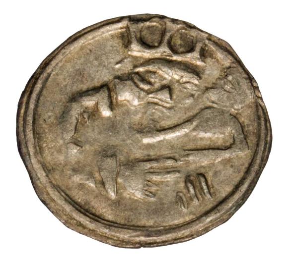 Halerz Madonna z Dzieciątkiem Rupert II, Wacław III, Ludwik III, 1423 - 1441 Lubin (1)