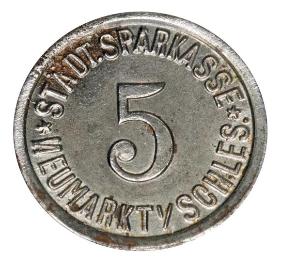 5 fenigów 1919 Środa Śląska / Neumarkt (1)