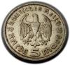 mini: 5 marek 1935 Paul von Hindenburg / orzeł pruski Drezno (2)