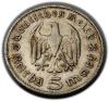 mini: 5 marek 1935 Paul von Hindenburg / orzeł pruski Karlsruhe (2)