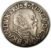mini: Trojak 1544 Albrecht Hohenzollern Księstwo Pruskie Królewiec (1)