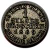 mini: 1 srebrny grosz 1869 Wilhelm I Hanower (2)