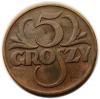 mini: 5 groszy 1937 II RP Warszawa (1)