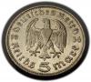mini: 5 marek 1936 F Paul von Hindenburg / orzeł pruski Stuttgart (2)
