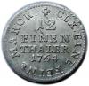 mini: 1/12 talara 1764 Fryderyk August III Saksonia Drezno (2)