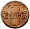 mini: 5 groszy 1937 II RP Warszawa (1)