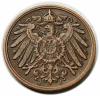 1 fenig 1914 Wilhelm II Hohenzollern Niemcy Hamburg