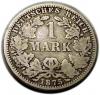 mini: 1 marka 1875 Wilhelm I Hohenzollern Niemcy Berlin (1)
