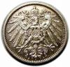 mini: 1 marka 1914 Wilhelm II Hohenzollern Niemcy Berlin (2)