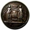 mini: Medal zaślubinowy 1841 Aleksander II Romanow Rosja  (2)