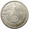 mini: 5 marek 1937 A Paul von Hindenburg Niemcy Berlin (2)