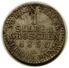 mini: 1 srebrny grosz 1850 Fryderyk Wilhelm IV Prusy Berlin (1)