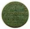 mini: 1 fenig 1828 Franciszek II Habsburg Niemcy Berlin (1)