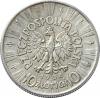 mini: 10 złotych 1936 Józef Piłsudski II RP Warszawa (2)