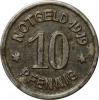 mini: 10 fenigów 1919 Racibórz / Ratibor (1)