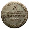 mini: 3 grosze maryjne 1817 Jerzy III Hanowerski Hanower (1)