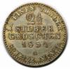 mini: 2 1/2 silber groschen 1854 Fryderyk Wilhelm IV Niemcy Berlin (2)