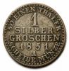 mini: 1 silber groschen 1851 Fryderyk Wilhelm IV Niemcy Berlin (2)