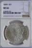 mini: 1 dolar 1898 USA grading NGC MS64 (1)