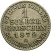 1 silber grosz 1872 Wilhelm I Hohenzollern Prusy Berlin