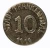 10 fenigów 1919 Frankenthal Nadrenia Palatynat