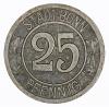 25 fenigów 1920 Bonn Nadrenia