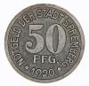 50 fenigów 1920 Spremberg Brandenburgia