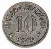 10 fenigów 1919 Crefeld Nadrenia