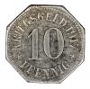 mini: 10 fenigów 1917 Wiesbaden Hesja (2)