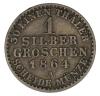 mini: 1 grosz srebrny 1864 Wilhelm I Hohenzollern Niemcy Prusy Berlin A (2)