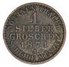 1 grosz srebrny 1871 Wilhelm I Hohenzollern Niemcy Prusy Berlin A