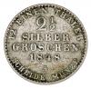 2 1/2 grosza srebrnego 1848 Fryderyk Wilhelm IV Niemcy Prusy Berlin A