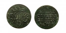 Obrazek dla: Szeląg 1763 August III Elbląg