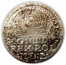 Obrazek dla: Grosz 1612 Zygmunt III Waza Kraków