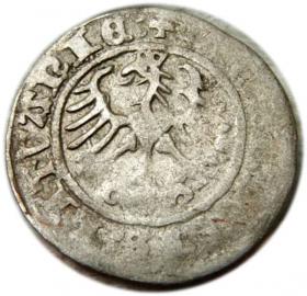 Obrazek 2 dla: Półgrosz 1514 Zygmunt I Stary Wilno