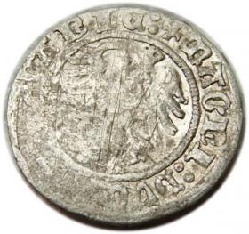 Obrazek 2 dla: Półgrosz 1513 Zygmunt I Stary Wilno