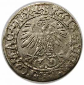 Obrazek 2 dla: Półgrosz 1560 Zygmunt II August Wilno