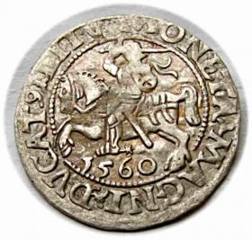 Obrazek dla: Półgrosz 1560 Zygmunt II August Wilno