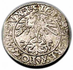 Obrazek 2 dla: Półgrosz 1562 Zygmunt II August Wilno