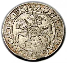 Obrazek dla: Półgrosz 1562 Zygmunt II August Wilno