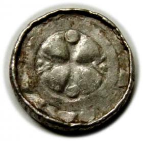 Obrazek dla: Denar krzyżowy Pastorał / krzyż maltański