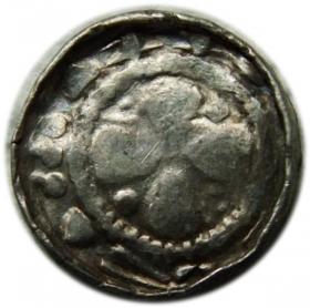 Obrazek 2 dla: Denar krzyżowy krzyż kawalerski / krzyż perełkowy