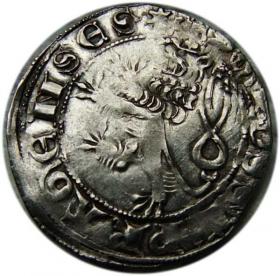 Obrazek 2 dla: Grosz praski Jan Luksemburski Czechy