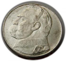 Obrazek dla: 10 złotych 1936 Józef Piłsudski Warszawa