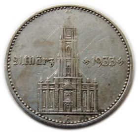 Obrazek dla: 2 marki 1934 Berlin Kościół w Poczdamie