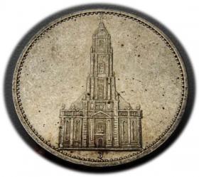 Obrazek dla: 5 marek 1935 J Hamburg Kościół w Poczdamie