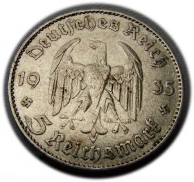 Obrazek 2 dla: 5 marek 1935 J Hamburg Kościół w Poczdamie