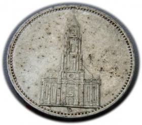 Obrazek dla: 5 marek 1935 Monachium Kościół w Poczdamie