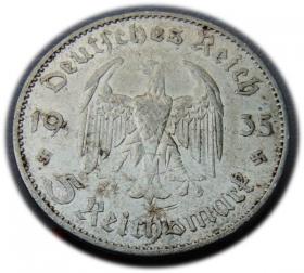 Obrazek 2 dla: 5 marek 1935 Berlin Kościół w Poczdamie