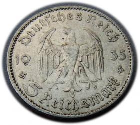 Obrazek 2 dla: 5 marek 1935 Berlin Kościół w Poczdamie